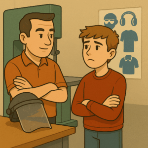 Modelové situace – Osobní ochranné pracovní prostředky (OOPP)