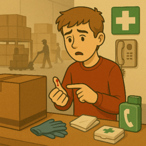 Modelová situace: Pracovní úraz – co to je a co dělat